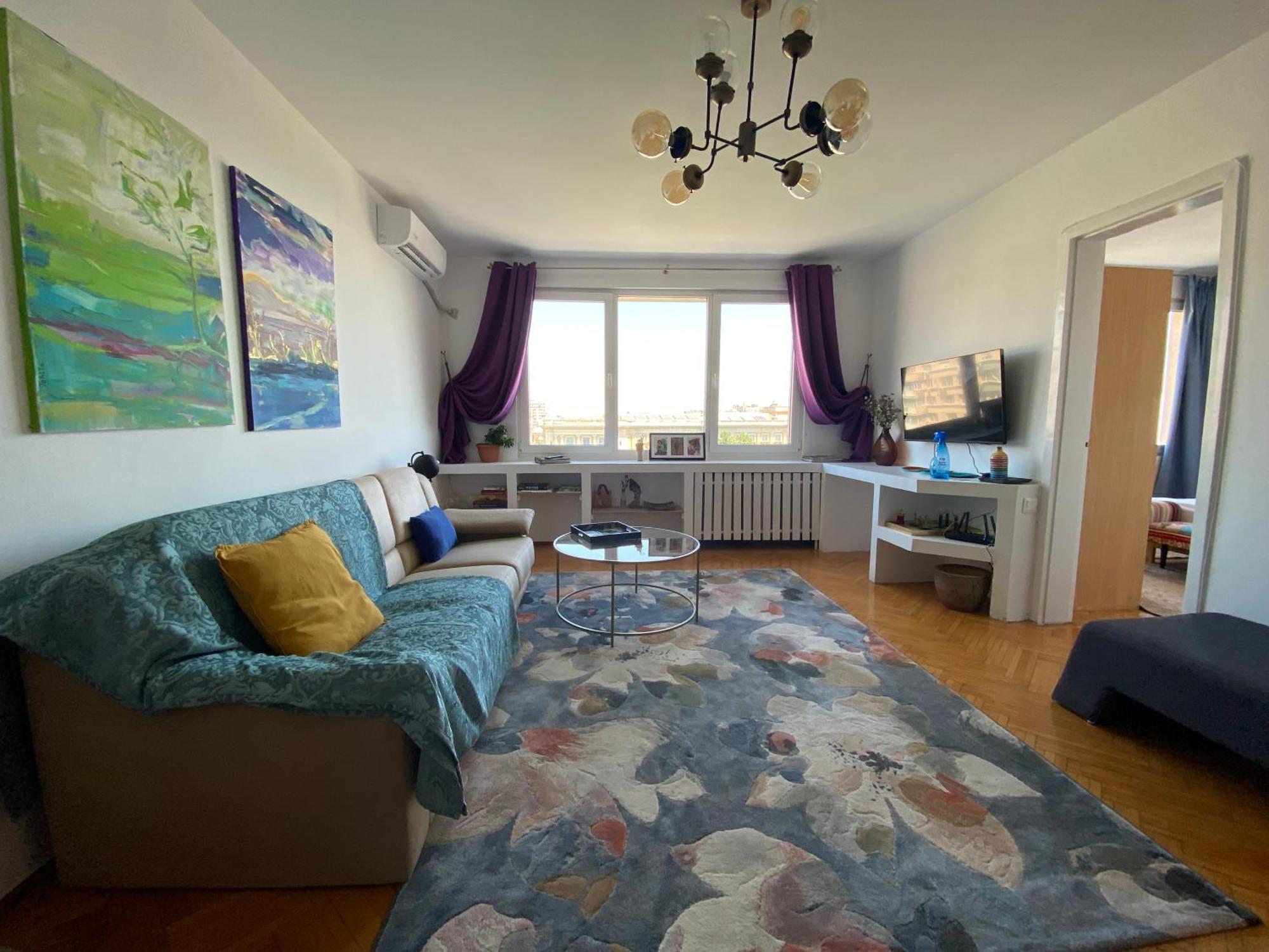 Ferienwohnung The Dome, Sala Palatului, Walking Distance To The Old Town Bukarest Exterior foto